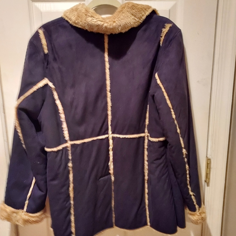 Faux Suede Jacket